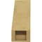 Ekena Millwork 5-inch W x 8-inch D x 12-inch H Copenhagen Rough Cedar Woodgrain TimberThane Knee Brace, Primed BRCUR05X08X12CHGRCPR - alternate 5